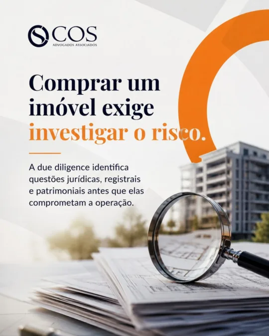 Uma operação imobiliária não deve ser analisada apenas pelo valor, localização ou potencial do ativo. A segurança da aquisição também depende da…